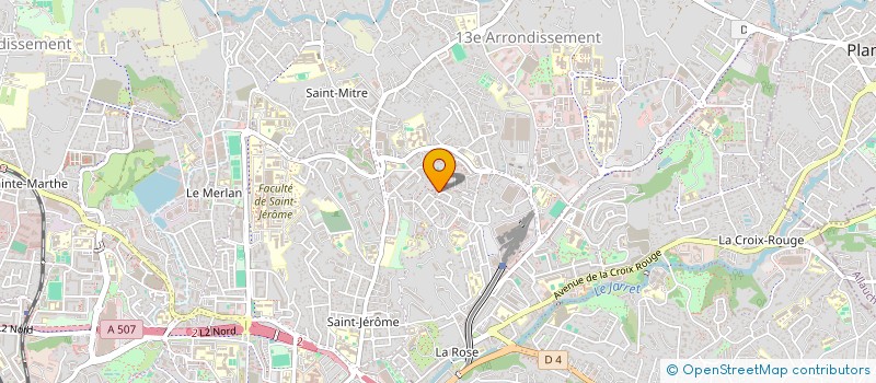 localisation de l'entreprise MONSIEUR RICHARD DI FALCO à MARSEILLE 13EME