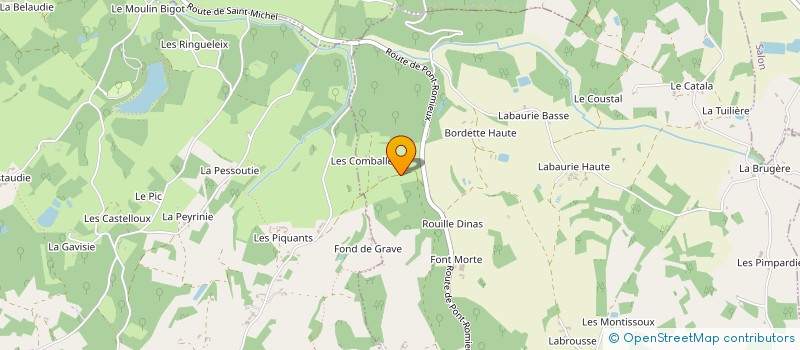 localisation de l'entreprise MONSIEUR RICHARD DILHAIRE à SAINT-MICHEL-DE-VILLADEIX