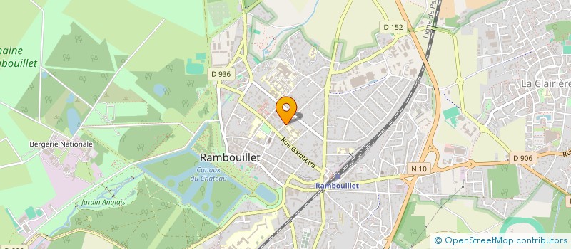 localisation de l'entreprise MONSIEUR RICHARD DINOT à RAMBOUILLET