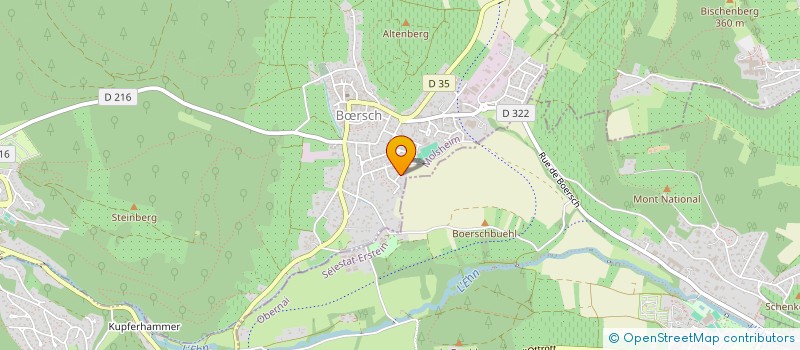 localisation de l'entreprise MONSIEUR RICHARD DOBERT  BRSCH