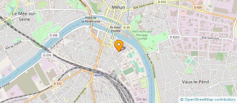 localisation de l'entreprise MONSIEUR RICHARD DOITEAU  MELUN