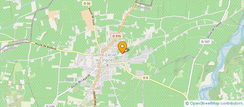 localisation de l'entreprise MONSIEUR RICHARD DOLLINGER  SAINTE-CECILE-LES-VIGNES