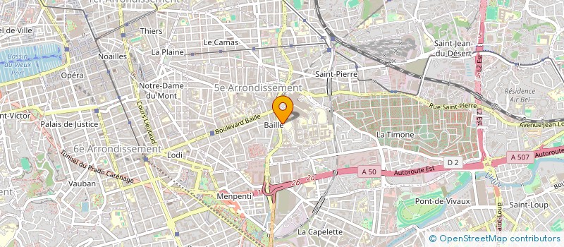 localisation de l'entreprise MONSIEUR RICHARD DOMERGUE à MARSEILLE