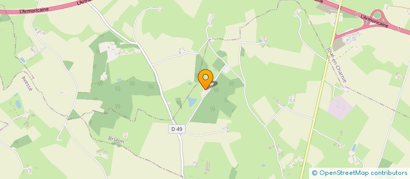 localisation de l'entreprise MONSIEUR RICHARD DONNE  BRULON