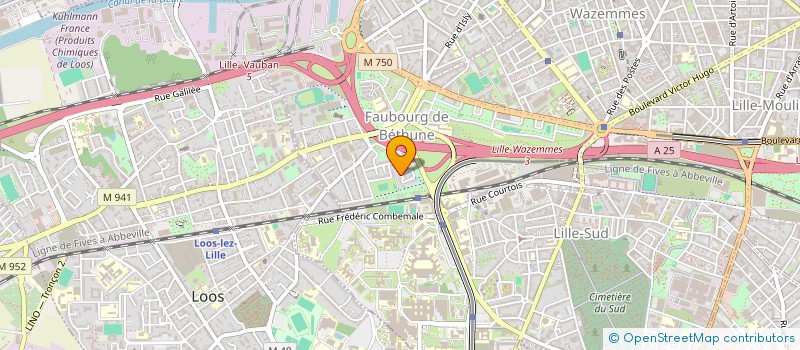 localisation de l'entreprise MONSIEUR RICHARD DORET à LILLE