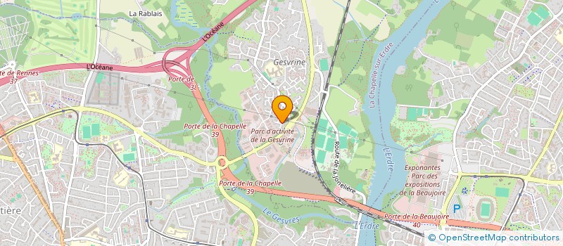 localisation de l'entreprise MONSIEUR RICHARD DROUET à LA CHAPELLE-SUR-ERDRE