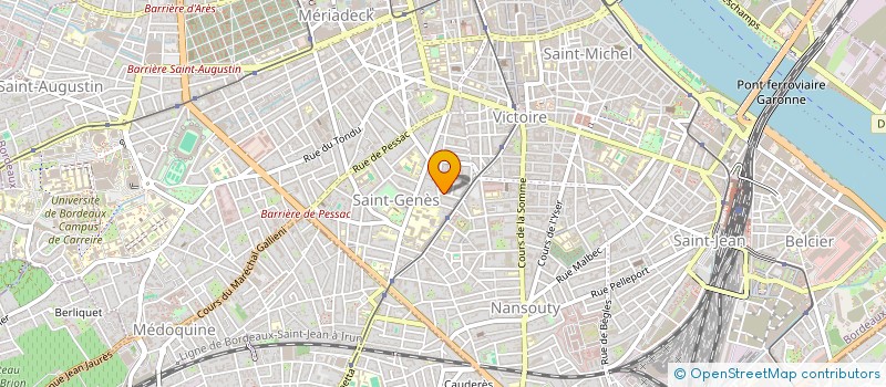 localisation de l'entreprise MONSIEUR RICHARD DUART à BORDEAUX