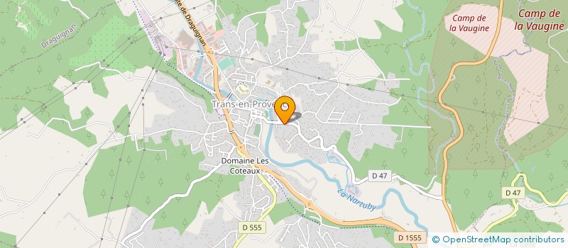 localisation de l'entreprise MONSIEUR RICHARD DUBOIS à TRANS-EN-PROVENCE