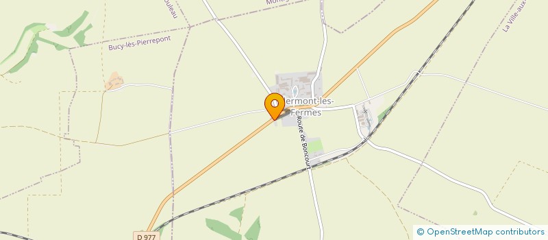 localisation de l'entreprise MONSIEUR RICHARD DUCHENE  CLERMONT-LES-FERMES