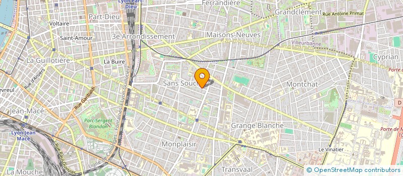 localisation de l'entreprise MONSIEUR RICHARD DUCRET à LYON