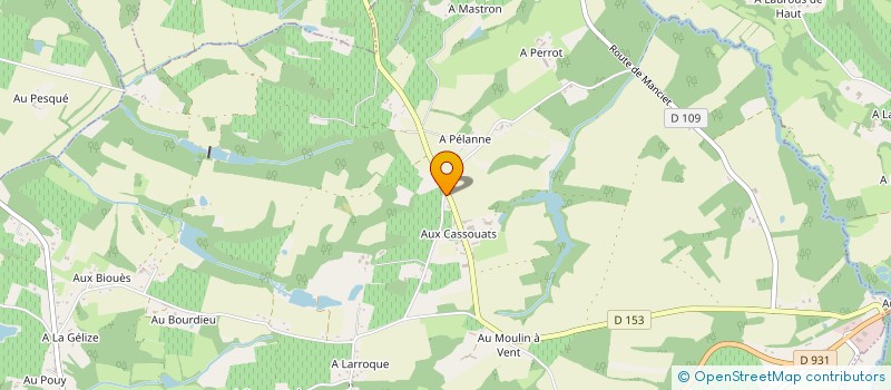 localisation de l'entreprise MONSIEUR RICHARD DUCROCQ  SAINTE CHRISTIE D'ARMAGNAC