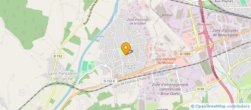 localisation de l'entreprise MONSIEUR RICHARD DUMONT  SAINT-PANTALEON-DE-LARCHE