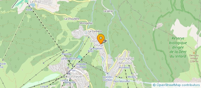 localisation de l'entreprise MONSIEUR RICHARD EDMUNDS à COURCHEVEL
