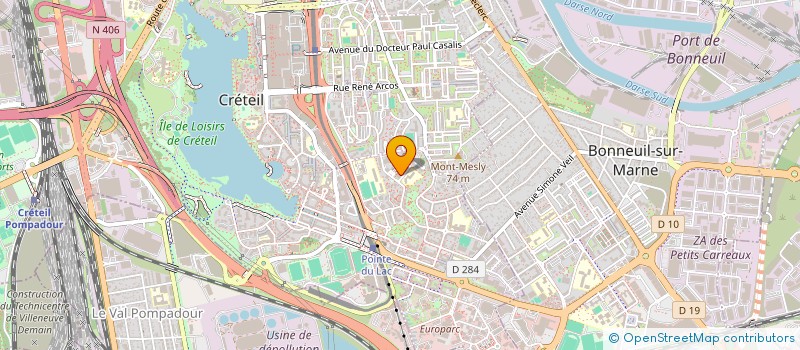 localisation de l'entreprise MONSIEUR RICHARD EPESSE  CRETEIL