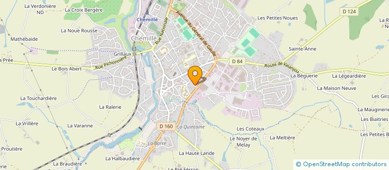 localisation de l'entreprise MONSIEUR RICHARD ERNEST à CHEMILLE-EN-ANJOU
