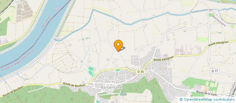 localisation de l'entreprise MONSIEUR RICHARD ESPIGUE  BARBENTANE