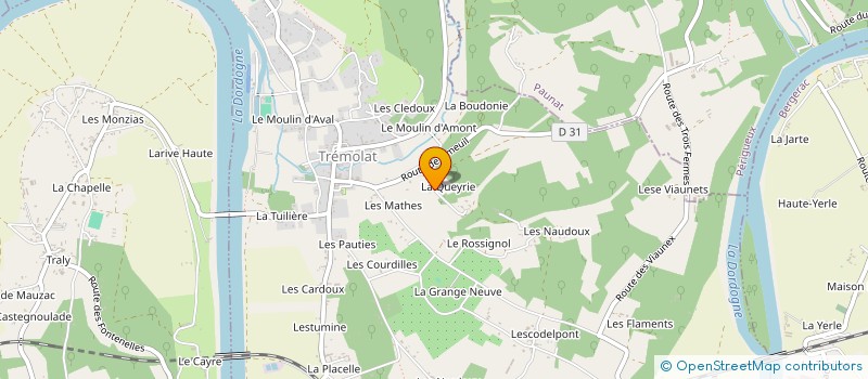 localisation de l'entreprise MONSIEUR RICHARD ESSERY  TREMOLAT