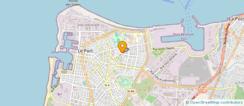 localisation de l'entreprise MONSIEUR RICHARD ETHEVE  LE PORT
