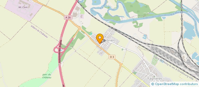 localisation de l'entreprise MONSIEUR RICHARD FAROCHON  SAINT-GIBRIEN