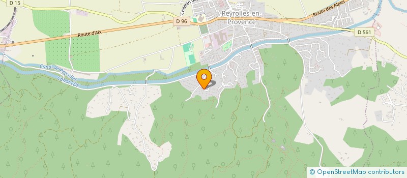 localisation de l'entreprise MONSIEUR RICHARD FAYAT  PEYROLLES-EN-PROVENCE