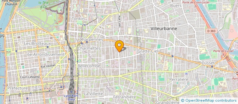 localisation de l'entreprise MONSIEUR RICHARD FEATHER à VILLEURBANNE
