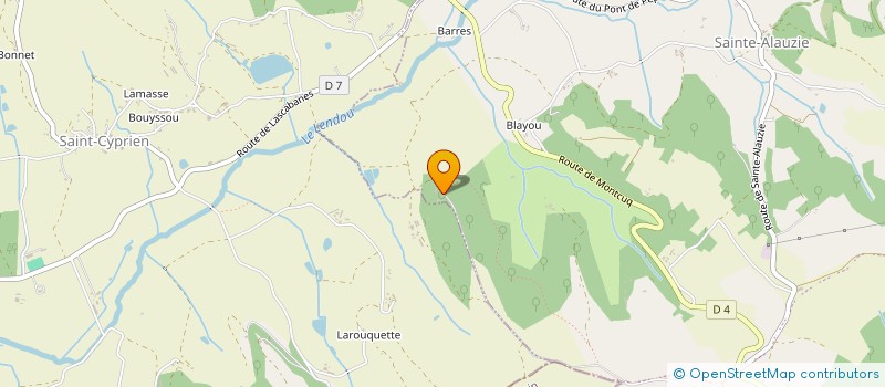 localisation de l'entreprise MONSIEUR RICHARD FENAUX DE MAISMONT  CASTELNAU-MONTRATIER