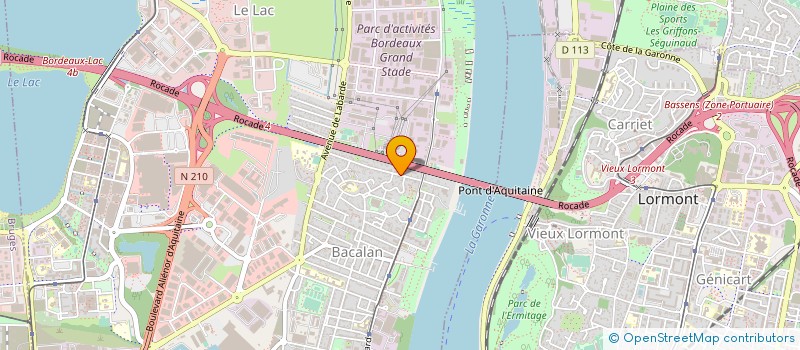 localisation de l'entreprise MONSIEUR RICHARD FERNANDEZ à BORDEAUX