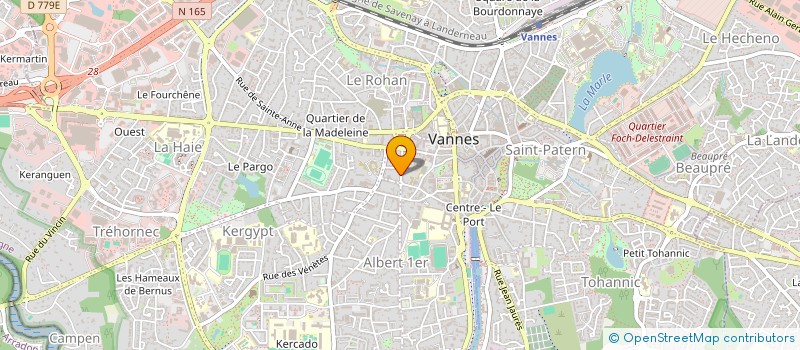 localisation de l'entreprise MONSIEUR RICHARD FICHET à VANNES
