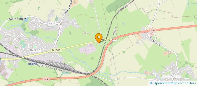 localisation de l'entreprise MONSIEUR RICHARD FISCHER  REDING