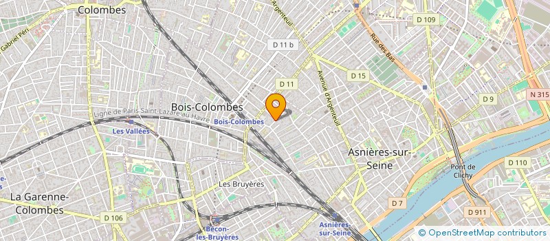 localisation de l'entreprise MONSIEUR RICHARD FLAGEUL  ASNIERES-SUR-SEINE