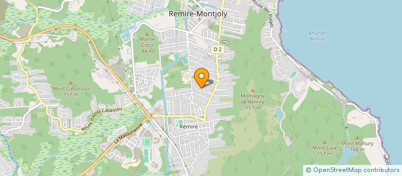 localisation de l'entreprise MONSIEUR RICHARD FLERMOND  REMIRE-MONTJOLY