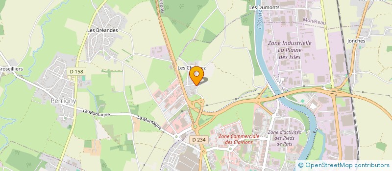 localisation de l'entreprise MONSIEUR RICHARD FOURCADE à AUXERRE