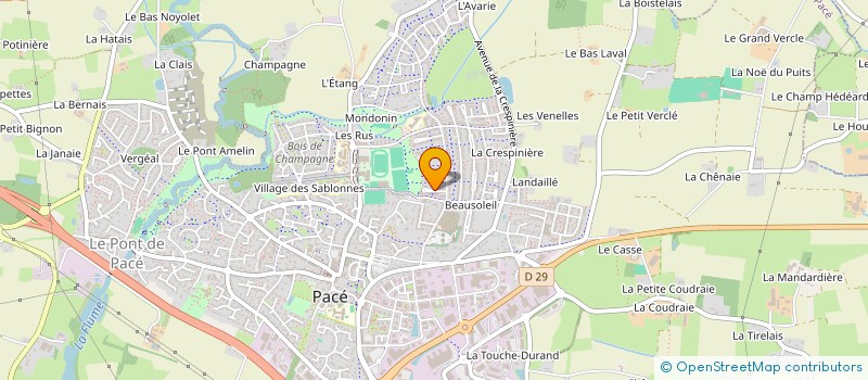 localisation de l'entreprise MONSIEUR RICHARD FOURNIER à PACE