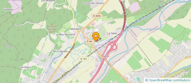localisation de l'entreprise MONSIEUR RICHARD FRAIS à PEYRUIS