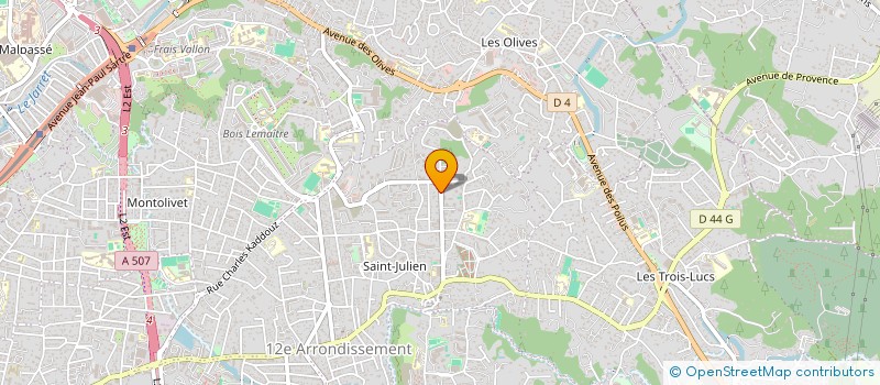 localisation de l'entreprise MONSIEUR RICHARD FRANCO à MARSEILLE