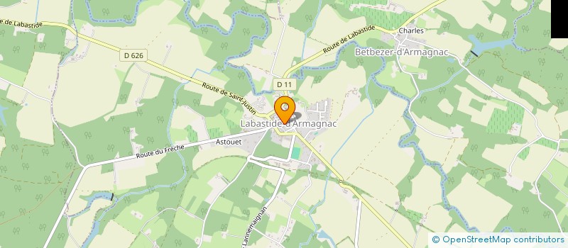 localisation de l'entreprise MONSIEUR RICHARD FREETH à LABASTIDE-D'ARMAGNAC