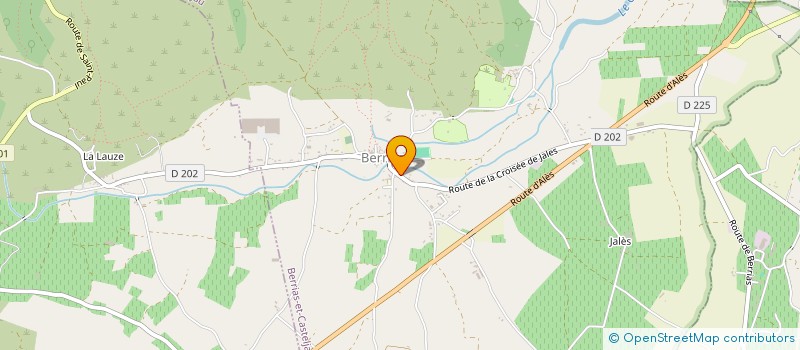 localisation de l'entreprise MONSIEUR RICHARD FRIDIERE  SAINT-PAUL-LE-JEUNE