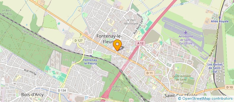 localisation de l'entreprise MONSIEUR RICHARD FROMION à FONTENAY-LE-FLEURY