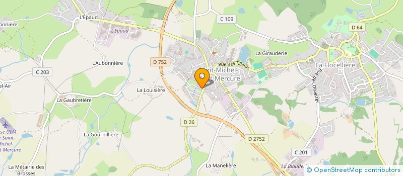 localisation de l'entreprise MONSIEUR RICHARD GABORIT à SEVREMONT