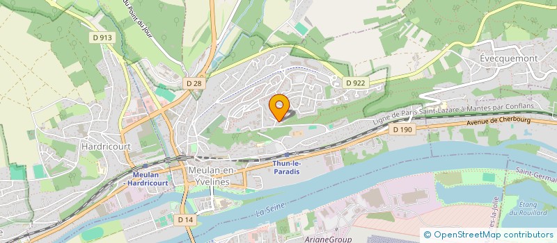 localisation de l'entreprise MONSIEUR RICHARD GALLARATO  MEULAN-EN-YVELINES