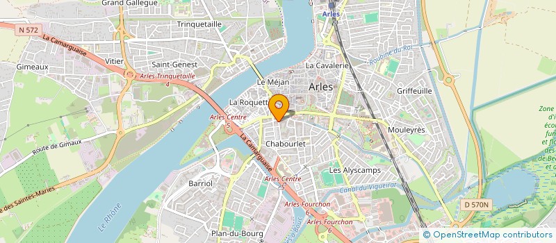 localisation de l'entreprise MONSIEUR RICHARD GARCIA  ARLES