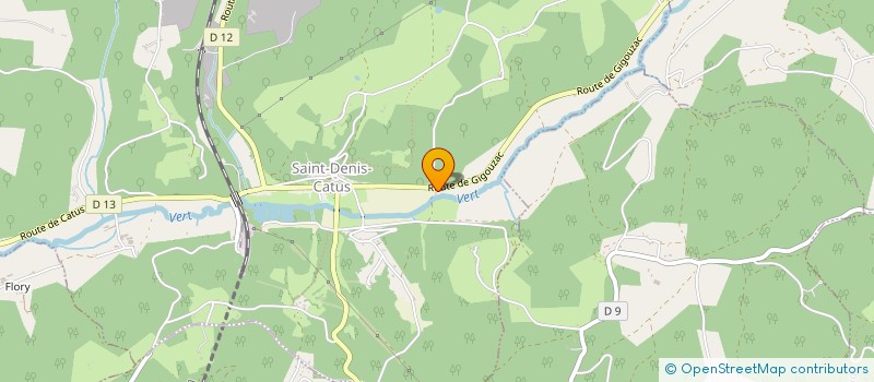 localisation de l'entreprise MONSIEUR RICHARD GAUTIER  SAINT-DENIS-CATUS