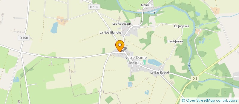 localisation de l'entreprise MONSIEUR RICHARD GEBEAU  GUENROUET