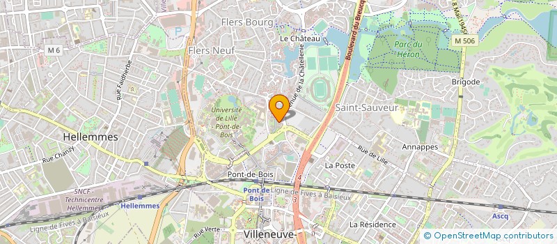 localisation de l'entreprise MONSIEUR RICHARD GERVAIS-MALLET à VILLENEUVE-D'ASCQ