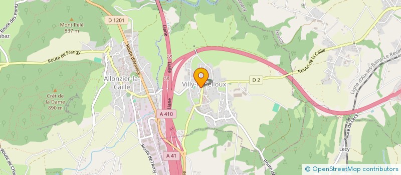 localisation de l'entreprise MONSIEUR RICHARD GIUNTA  VILLY-LE-PELLOUX