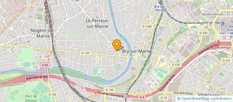 localisation de l'entreprise MONSIEUR RICHARD GOBICHON à LE PERREUX-SUR-MARNE