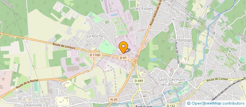 localisation de l'entreprise MONSIEUR RICHARD GOGUILLON à ARPAJON