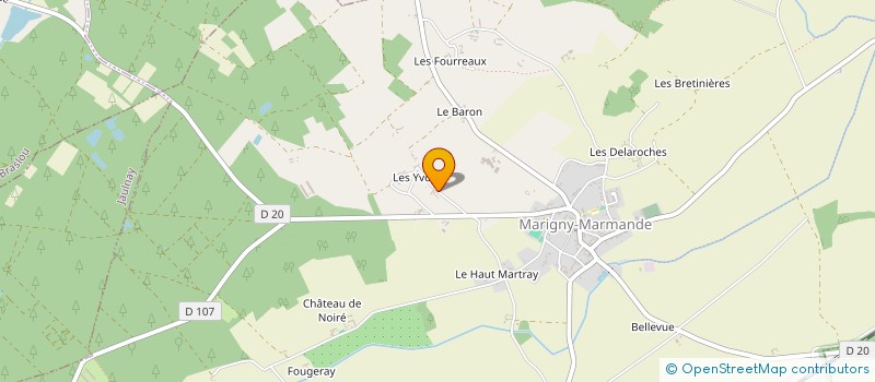 localisation de l'entreprise MONSIEUR RICHARD GONCALVES  MARIGNY-MARMANDE