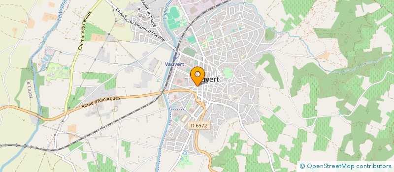 localisation de l'entreprise MONSIEUR RICHARD GONCALVEZ  VAUVERT