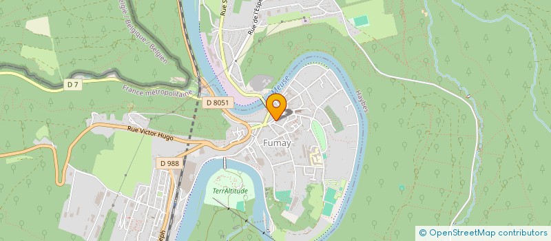 localisation de l'entreprise MONSIEUR RICHARD GONZALES-MARTINEZ  FUMAY